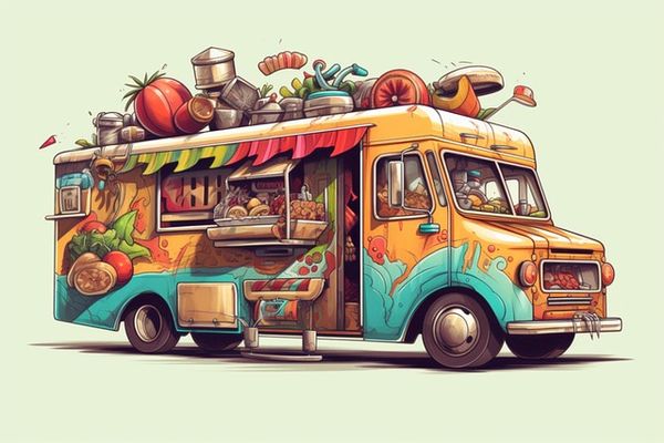 Smakowity biznes na kołach: zasady prowadzenia food trucka z kebabem